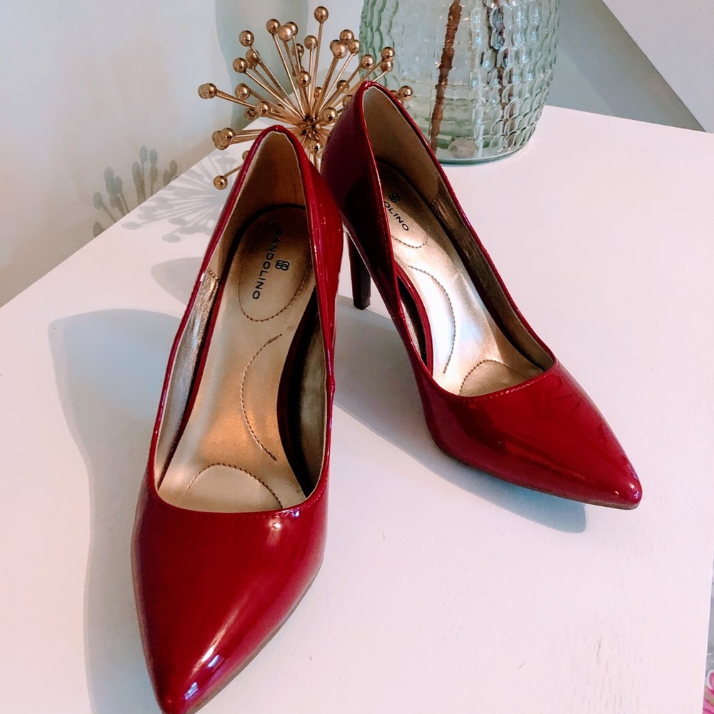Bandolino Red High Heel Shoes